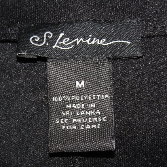 ⬇️$28 S. Levine Black Lace Skirt w/ sparkle shimmer - Picture 10 of 14